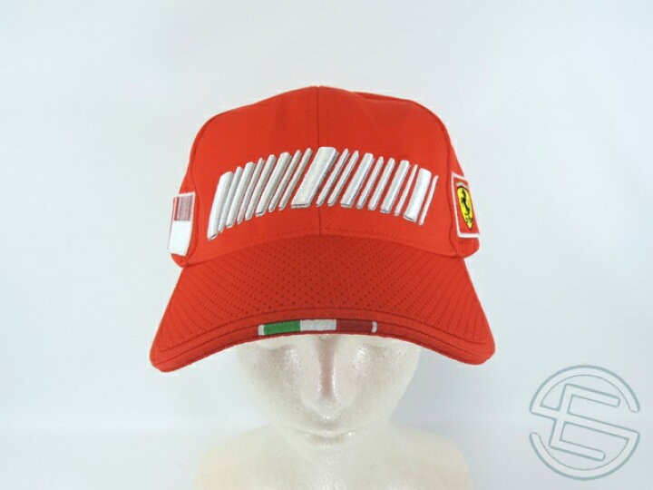 楽天市場】フェラーリ 2008年 支給品 バーコード版 キャップ 帽子 new 