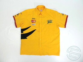 【送料無料】 ジョーダン・無限ホンダ 1998年 支給品 タバコ版 ピットシャツ メンズ 17size 2/5 (海外直輸入 F1 非売品USEDグッズ)