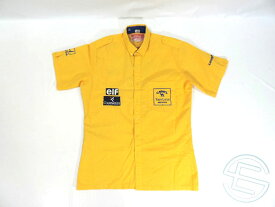 キャメル・チーム・ロータス・ホンダ 1988年 支給品 タバコ版 ピットシャツ メンズ 16 1/2 size 4/5 (海外直輸入 F1 非売品USEDグッズ ビンテージ品)