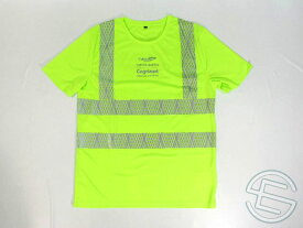 アストンマーティン 2022年 支給品 セットアップ用 リフレクター版 速乾性 Tシャツ メンズ XL new (海外直輸入 F1 非売品グッズ ナイトラン ランニングウェア)