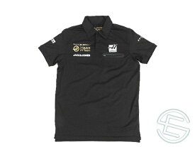 【送料無料】 リッチエナジー・ハース 2019年 支給品 DREAD製 ストレッチ素材 速乾性 半袖 ポロシャツ メンズ S 5/5 (海外直輸入 F1 非売品グッズ ゴルフウェア)