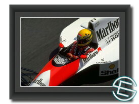 アイルトン・セナ 1990年 マクラーレン・ホンダ F1 A4サイズ 生写真【送料無料】(海外直輸入 F1 グッズ)