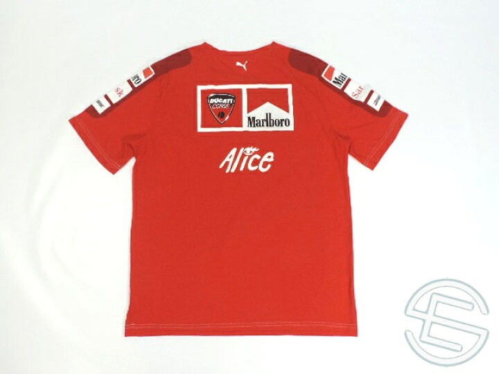 楽天市場】【送料無料】 ドゥカティ 2009年 支給品 マルボロ版 Tシャツ 