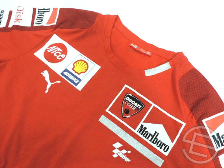 楽天市場】【送料無料】 ドゥカティ 2009年 支給品 マルボロ版 Tシャツ 