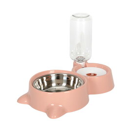 【最大1200円OFFクーポン】 ペット自動給水器 犬 猫 大容量 0.5L 電源不要 ペット給水器 給水機 給水 ペット用給水器 水飲み器 自動水やり器 受け皿 エサ皿 エサやり機 多頭飼い お留守番対応 水 自動 自動補水 お手入れ簡単 洗える WPT-102