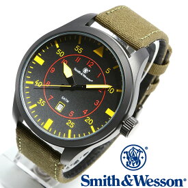 [正規品] スミス＆ウェッソン Smith & Wesson ミリタリー腕時計 N.A.T.O WATCH BLACK SWW-515-BK [あす楽]