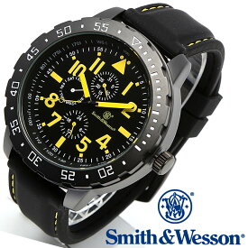 [正規品] スミス＆ウェッソン Smith & Wesson ミリタリー腕時計 CALIBRATOR WATCH YELLOW/BLACK SWW-877-YW [あす楽]