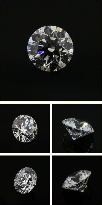楽天市場】0.3ct D IF 3EX H&C ダイヤモンドルース インターナリ 