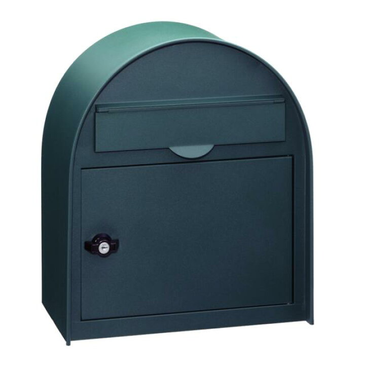 楽天市場 丸三タカギ まるっと可愛いレトロなポスト ヴィンテージポスト サテングリーン色 Pe 5773 エントランス 楽天市場店