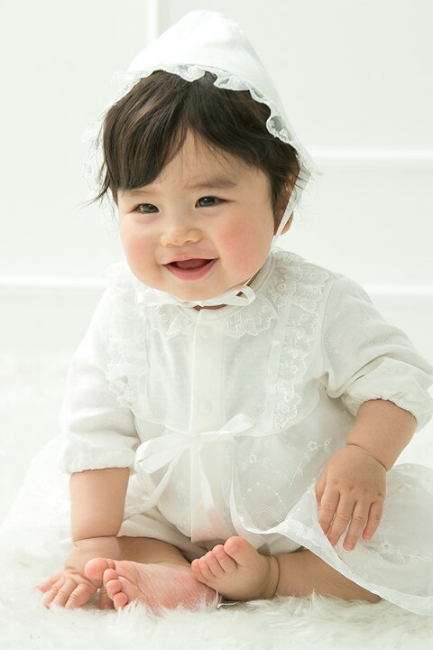 楽天市場 ベビードレス 2点セット ベビードレス セレモニードレス 新生児 赤ちゃん ベビー 男の子 女の子 日本製 2way 綿100 お宮参り 退院 お祝い ギフト 出産祝い 可愛い オールシーズン 年中素材 ドレス スムース生地 大人気 メール便で送料無料 エリカランド