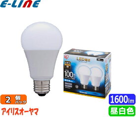 2個セット アイリスオーヤマ LDA14N-G-10T52P LED電球 E26 100W 昼白色 広配光タイプ LDA14NG10T52P「区分A」