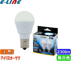 2Zbg IRIS OHYAMA ACXI[} LDA2N-G-E17-2T52P LEDd E17 Lz^Cv `d 25` 230lm F 5Nۏ u敪Av