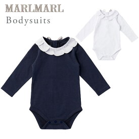 マールマール ボディスーツ MARLMARL bodysuits(70-80cm) 【ロンパース】【マールマール ボディースーツ】 【ボディー肌着】 【ベビー服】 【赤ちゃん 肌着】 【出産祝い 女の子】 【ハーフバースデー 服】 【ギフト】 【即納】