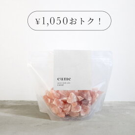 【公式】【大容量】 クォーツバスソルト イウミー コーラル 840g バスソルト 無添加 岩塩 天然 入浴剤 入浴料 天然岩塩 ヒマラヤ岩塩 温活 冷え性 むくみケア お風呂 バスグッズ ギフト プレゼント イウミー 送料無料