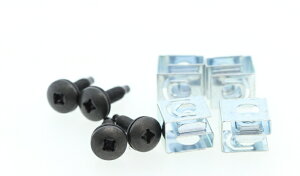 �G�N�X�v���E�hStarTech.com ���b�N�}�E���g���� �P�[�W�i�b�g �{���g �N���b�v�i�b�g �T�[�o�[���b�N�p �C���`�l�W ���j�t�@�C 10-32 4�Z�b�g