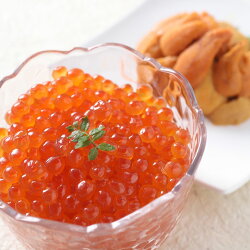 【ふるさと納税】えぞバフンうに折150g×1無添加いくら本漬150g×1Ta505-C088