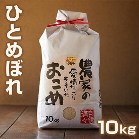 【ふるさと納税】令和7年産　岩手県矢巾町　ひとめぼれ精米10kg
