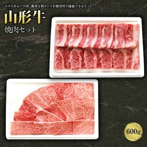 【ふるさと納税】山形牛焼肉セット600g F2Y-1242