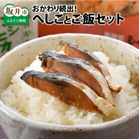 【ふるさと納税】伝統の味 福井の恵み サバへしこと福井米コシヒカリのお楽しみセット