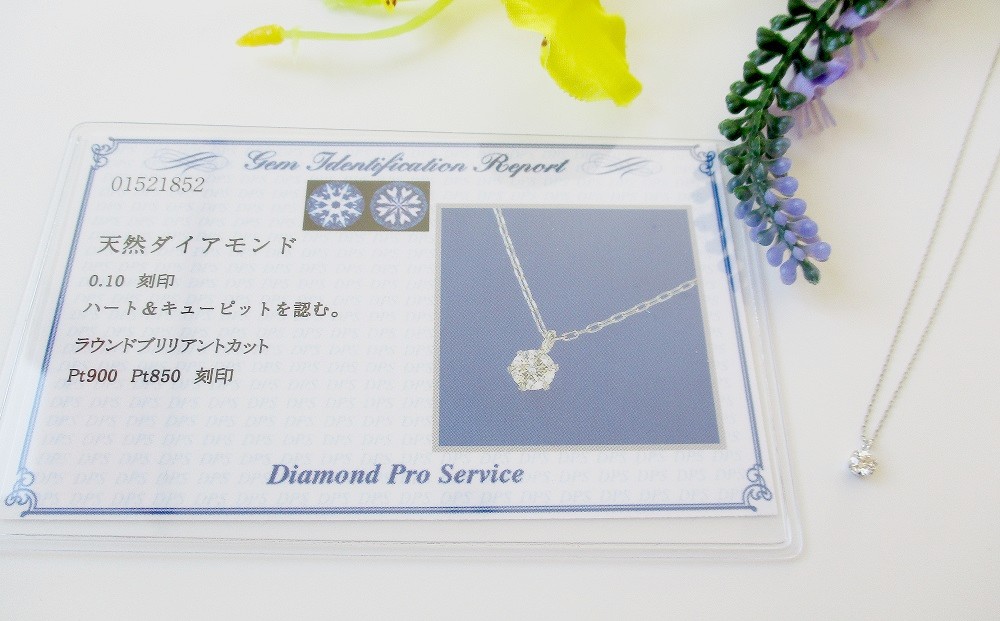 楽天市場】【ふるさと納税】 ネックレス ダイヤモンド H＆C 