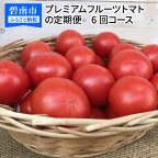 高評価☆4.4 送料無料 1月?6月毎月発送 プレミアムフルーツトマトの定期便 6回コース トマト 定期便 野菜 野菜生活 野菜 定期便