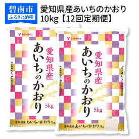 【ふるさと納税】米 定期便 12回 10kg 5kg×2袋 毎月 愛知県産 あいちのかおり 安心 安全 ヤマトライス 芳醇な香り 適度な甘み ツヤ 大粒 食べ応え あっさり 冷めてもおいしい お米 弁当 おにぎり 食品 食べ物 常温 お取り寄せ 送料無料 愛知県 碧南市