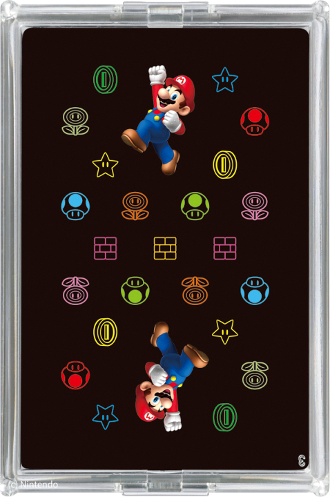 楽天市場】【ふるさと納税】マリオトランプNo.3(ネオン)+マリオ花札赤
