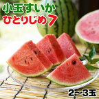 《冷蔵庫にそのまま入るサイズ》和歌山産小玉すいか ひとりじめ7(2?3玉) ふるさと納税 スイカ ふるさと納税 すいか ふるさと納税 小玉スイカ ふるさと納税 果物 ふるさと納税くだもの ふるさと納税フルーツ 送料無料