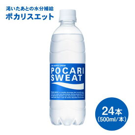 【ふるさと納税】【熱中症対策・免疫力アップに！】ポカリスエット500ml 1箱（24本）【大塚製薬】 [FBD005]