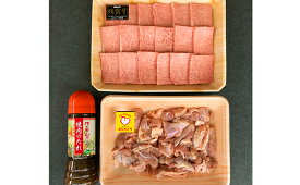 【ふるさと納税】佐賀牛 モモ 300g 有田鶏 モモ 250g 伊万里梨入焼肉のたれ 280ml バーベキューセット 【JA伊万里ふるさと村】佐賀牛 牛肉 鶏肉 ありたどり 有田鶏 バーベキュー BBQ 焼肉セット 梨たれ 冷凍 N12-10