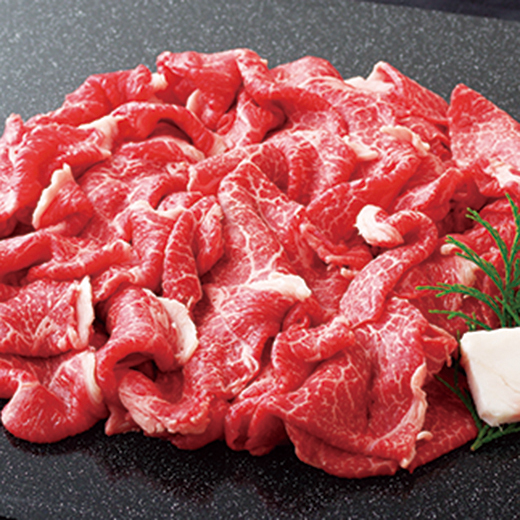 脂身の少ない低カロリーな赤身肉です ふるさと納税 長崎和牛モモスライスすき焼き 数量限定 650g メーカー直売 しゃぶしゃぶ用