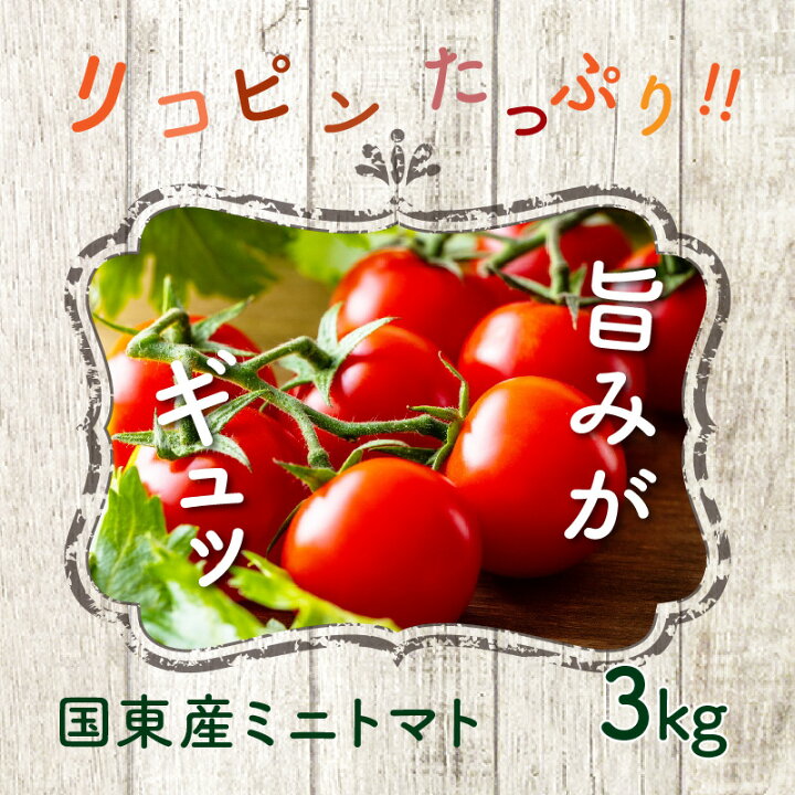 楽天市場 ふるさと納税 リコピンたっぷり 国東産ミニトマト3kg 大分県国東市 楽天市場 ふるさと納税 リコピンたっぷり 国東産ミニトマト3kg 大分県国東市