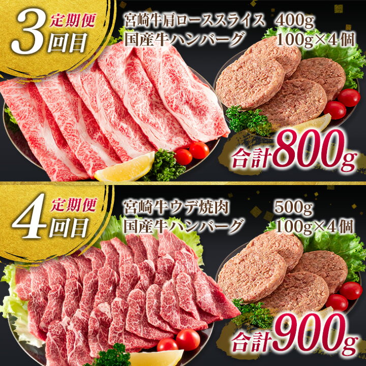 楽天市場】【ふるさと納税】数量限定≪6か月お楽しみ定期便≫宮崎牛スライス&焼肉セット(総重量5.2kg) 肉 牛 牛肉 : 宮崎県日南市 楽天市場】【ふるさと納税】数量限定≪6か月お楽しみ定期便≫宮崎牛スライス&焼肉セット(総重量5.2kg) 肉 牛 牛肉 : 宮崎県日南市