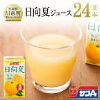 ※レビューキャンペーン※ サンA日向夏ジュース100%　125ml×24本セット