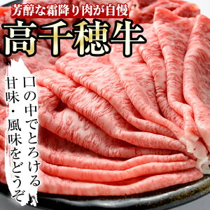 【ふるさと納税】<A4等級以上>宮崎県産!高千穂牛すきやきセット(ロース・モモ各250g)しゃぶしゃぶ・すき焼き用の牛肉!【B-3】【JA高千穂地区ミートセンター】