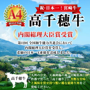 【ふるさと納税】<A4等級以上>宮崎県産!高千穂牛うで肉(500g)厳選和牛の焼肉用ウデ肉!美味しい牛肉をご家庭で!【A-3】【JA高千穂地区ミートセンター】