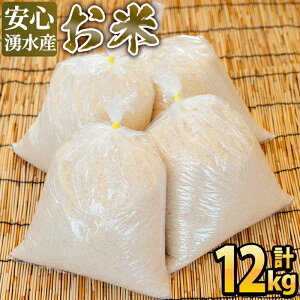 【ふるさと納税】湧水町吉松疏水百選のお米12kg【吉松物産館】