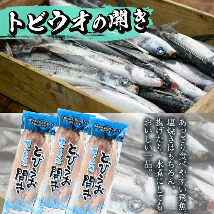 鹿児島県種子島産 塩トビウオ一夜干し 中 12尾入り 1尾あたり0g 240g 中種子町で獲れた新鮮なとびうお 25cm 30cm