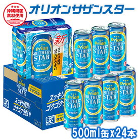 【ふるさと納税】オリオンビール　オリオンサザンスター　500ml缶・24本