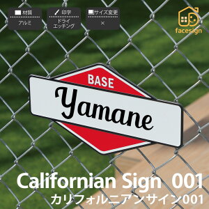 CGS ێO^JM \D A~ ˌ tFX{H CGS ێO^JM CalifornianSign001 yJtHjATC001z l[ v[g I[_[Ch