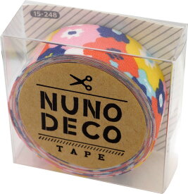 NUNODECO TAPE ヌノデコテープ 1.5cm幅 1.2m巻おはなのかんむり 15-248