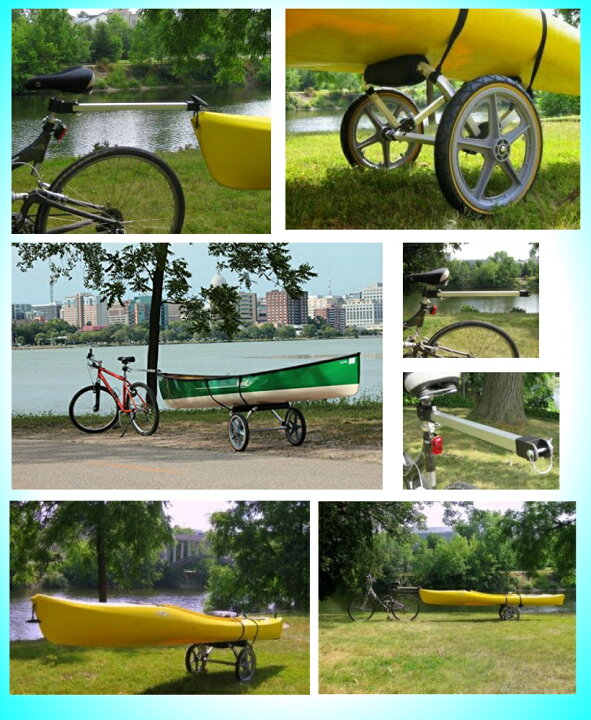 楽天市場】【即納】Wike Kayak & Surf + Sailboard Trailer＞自転車で 