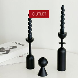 【 アウトレット品 】 訳あり！ キャンドルホルダー キャンドルスタンド ろうそく立て キャンドル 蝋燭 北欧 韓国 おしゃれ オブジェ 木 木製 天然木 かわいい テーブルランプ アロマ ろうそく台 モダン 置物 置き物 ライト インテリア 雑貨 韓国雑貨