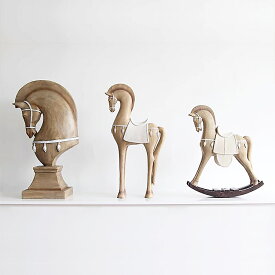 オブジェ 置物 おしゃれ 馬 動物 ロッキングホース 木馬 アニマル 北欧雑貨 韓国雑貨 モダン 韓国 かわいい インテリア 置き物 インテリアオブジェ 玄関 リビング ダイニング ディスプレイ 雑貨 シンプル