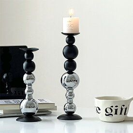 【 再販 】キャンドルスタンド オブジェ 置物 キャンドルホルダー ろうそく立て アクセサリートレー 蝋燭 燭台 北欧 韓国 おしゃれ テーブルランプ アロマ ろうそく台 モダン 置き物 ディスプレイ インテリア 雑貨