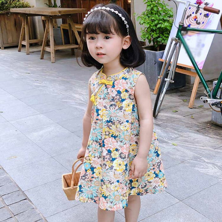 楽天市場 ワンピース Aライン 女の子 子供服 送料無料 ノースリーブ ワンピース フレアワンピース 花柄 可愛い チャイナドレス キッズ 子ども 夏 綿100 90 100 110 1 130 Fast Fashion 楽天市場 ワンピース Aライン 女の子 子供服 送料無料 ノースリーブ ワンピース フレアワンピース 花柄 可愛い チャイナドレス キッズ 子ども 夏 綿100 90 100 110 1 130 Fast Fashion