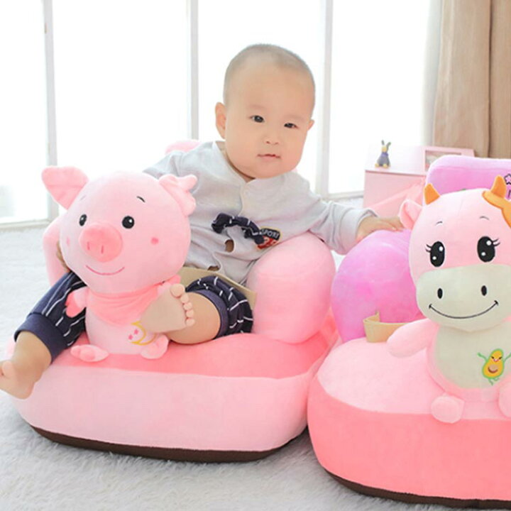 楽天市場 ベビー ソファ ベビーチェア お座り練習 お食事グッズ ふわふわ 幼児 保護 可愛い ぬいぐるみ ベビーソファ 腰ベルト付き 座布団 クッション ソフト 安定 6ヶ月 8ヶ月 1歳 5歳 Fast Fashion