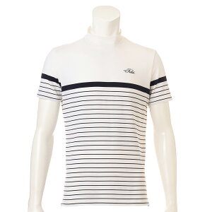 yFelisiztF[WSt Y nClbNTVc XgCv MS STRIPE EMB HIGH NECK SHIRT