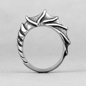 【送料無料】 リング 指輪 ドラゴン スケール ステンレス パンク ユニーク シンプル ホルター ビキニ セクシー ストリング スイムスーツ 水着 レディース 女性 オーバーサイズ 蛇 スネーク