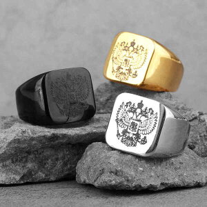 【送料無料】 リング 指輪 ダブル 鷲 イーグル ロシア 国民 エンブレム ステンレス バイカー 白 ホワイト ブラジル レディース 女性 スイムスーツ 水着 1 ピース ボディスーツ セクシー メッ